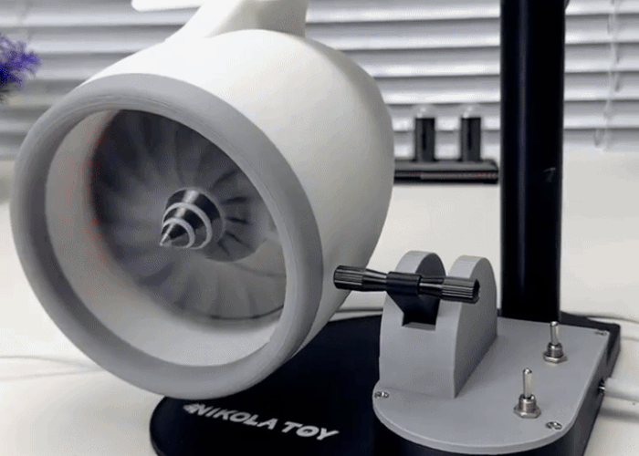 Desktop Airplane Jet Fan