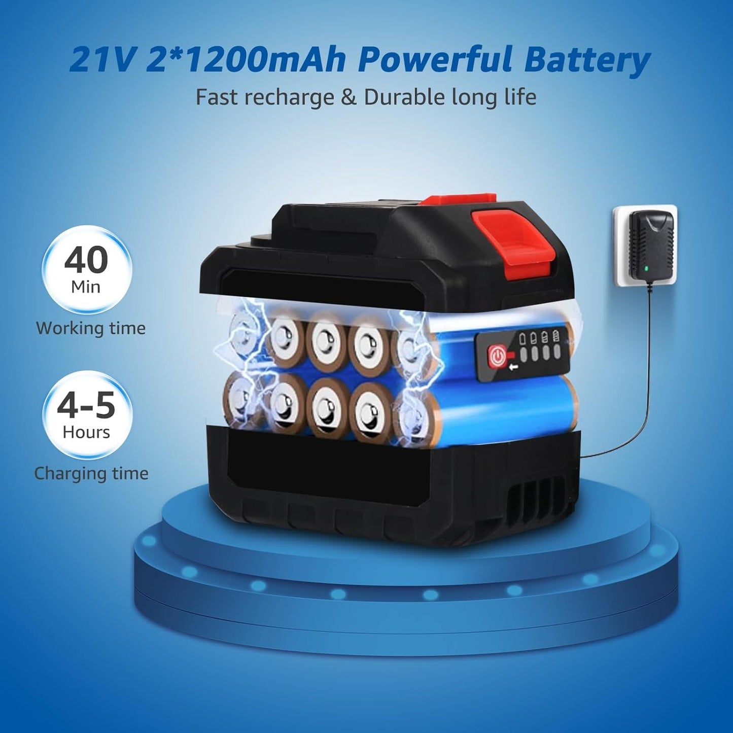 High Pressure Water CLEANING GUN (Rechargeable)