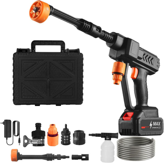 High Pressure Water CLEANING GUN (Rechargeable)